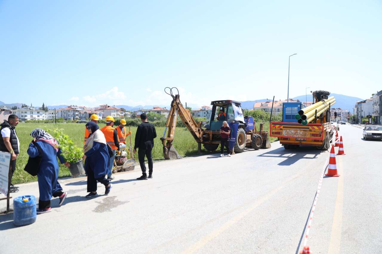 Dalaman’da Doğalgaz İçin İlk Kazma Vuruldu 2
